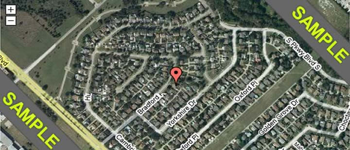 sample street view