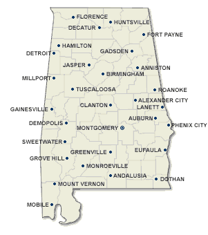 Zip Postal Code Usa Alabama