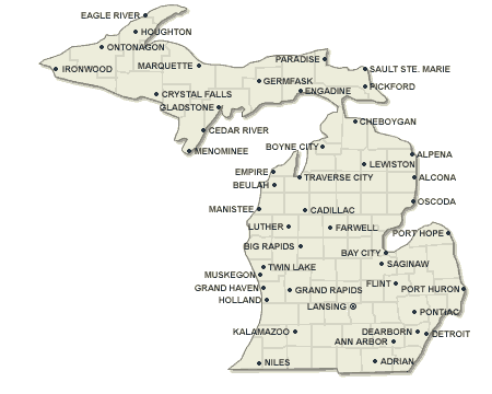 foreclosed homes map mi image