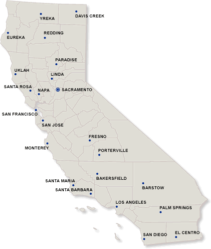 california Map