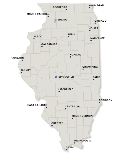 illinois Map