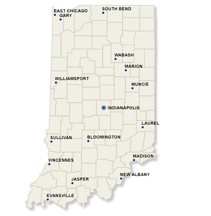 indiana Map