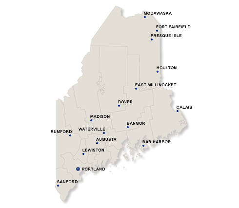 Maine Map