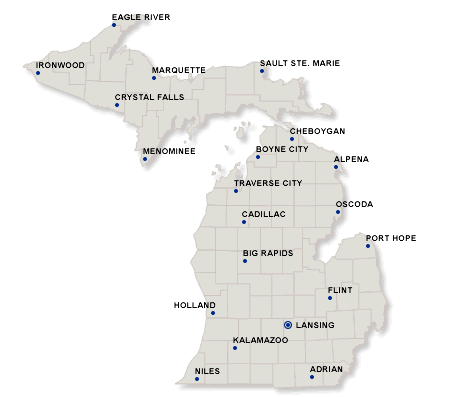 Michigan Map