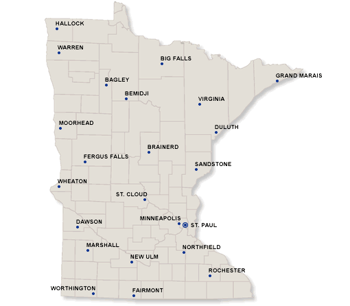 Minnesota map image