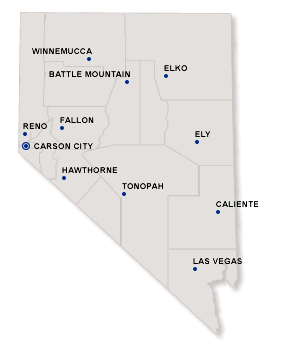 nevada Map