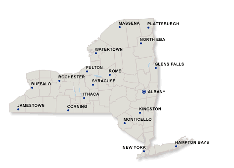 new york Map