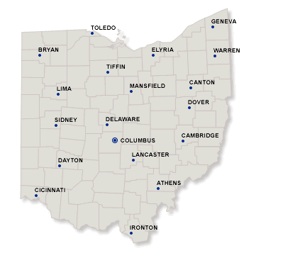 ohio Map