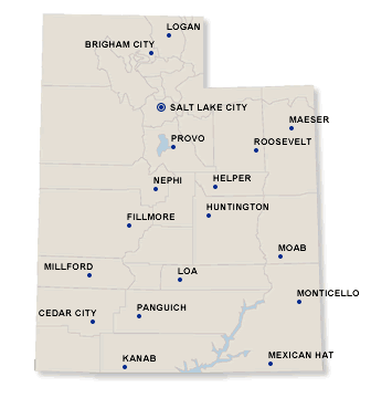 utah Map