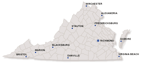 virginia Map